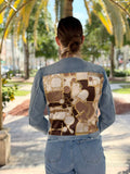 The Light Denim Jacket / Snaffle & Chains - Back of the Bay Boutique