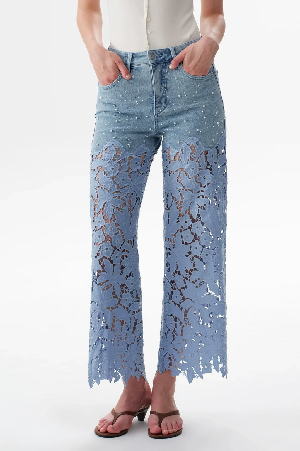 New York 30" Floral Blue