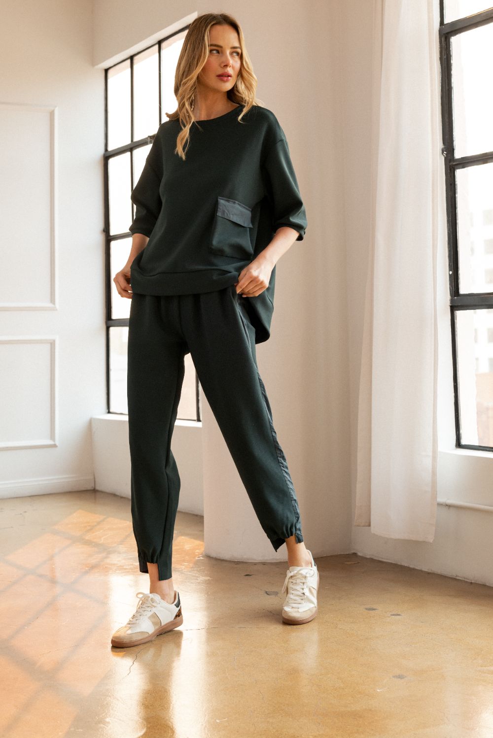 Katie Crepe Knit Pant