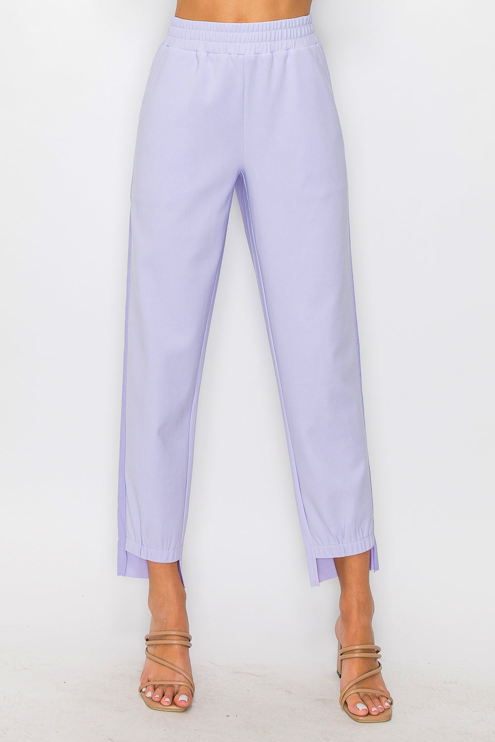 Katie Crepe Knit Pant - Light Colors
