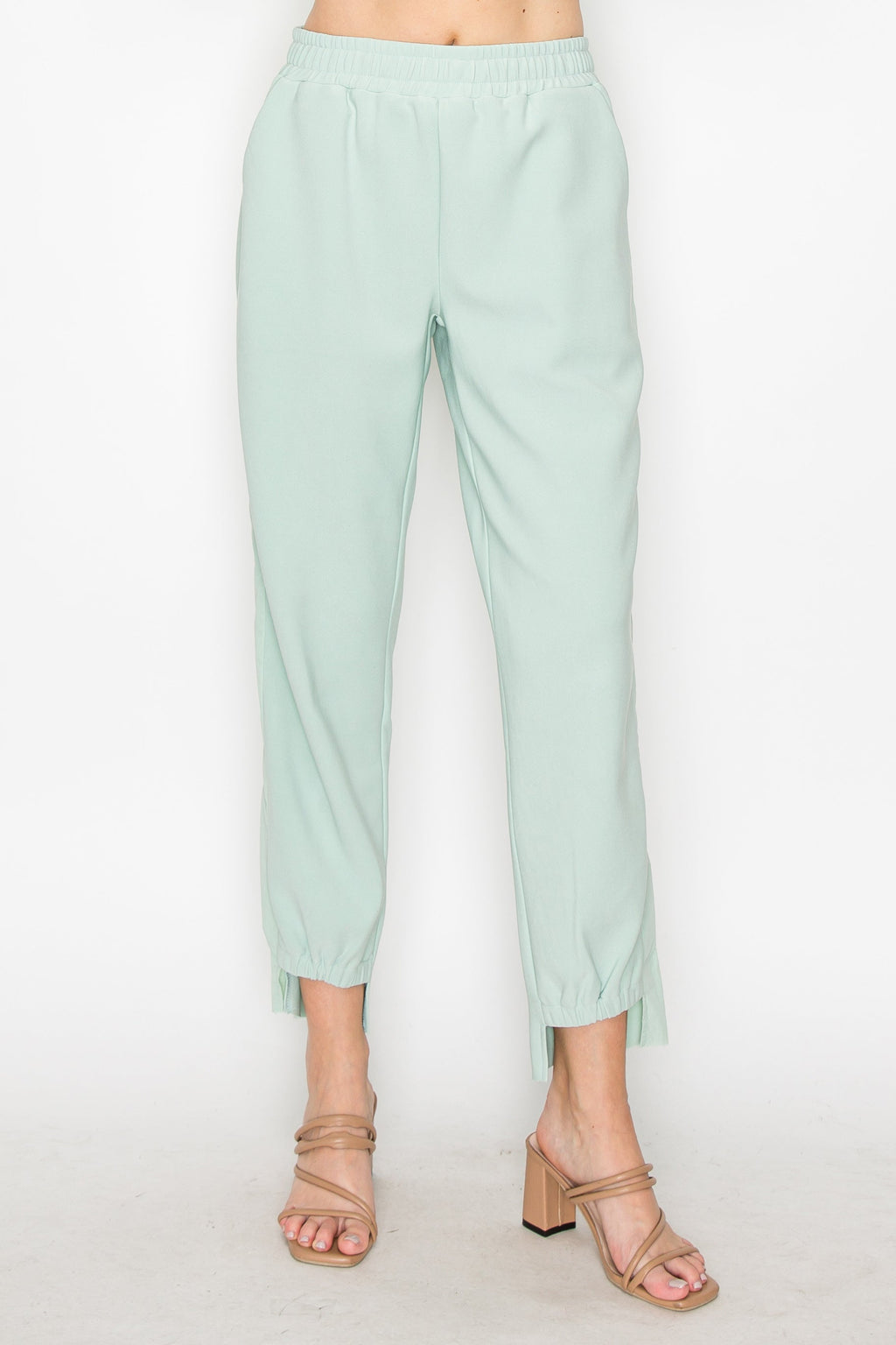 Katie Crepe Knit Pant - Light Colors