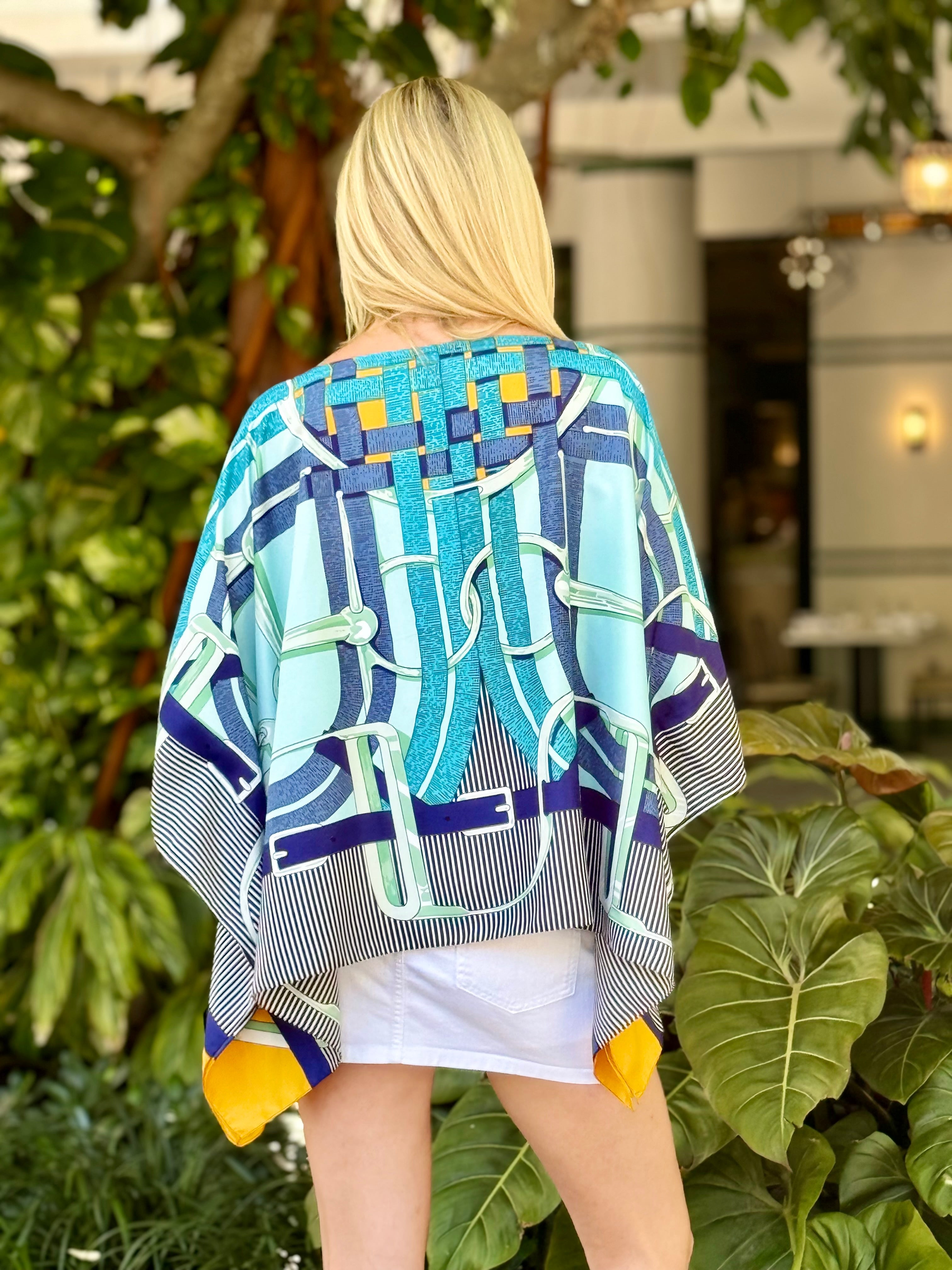 Tunic / Bit and Blues - Back of the Bay Boutique