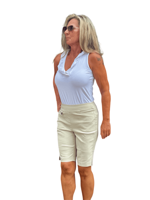 10" Inseam Bermuda Shorts Stone