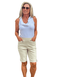 10" Inseam Bermuda Shorts Stone