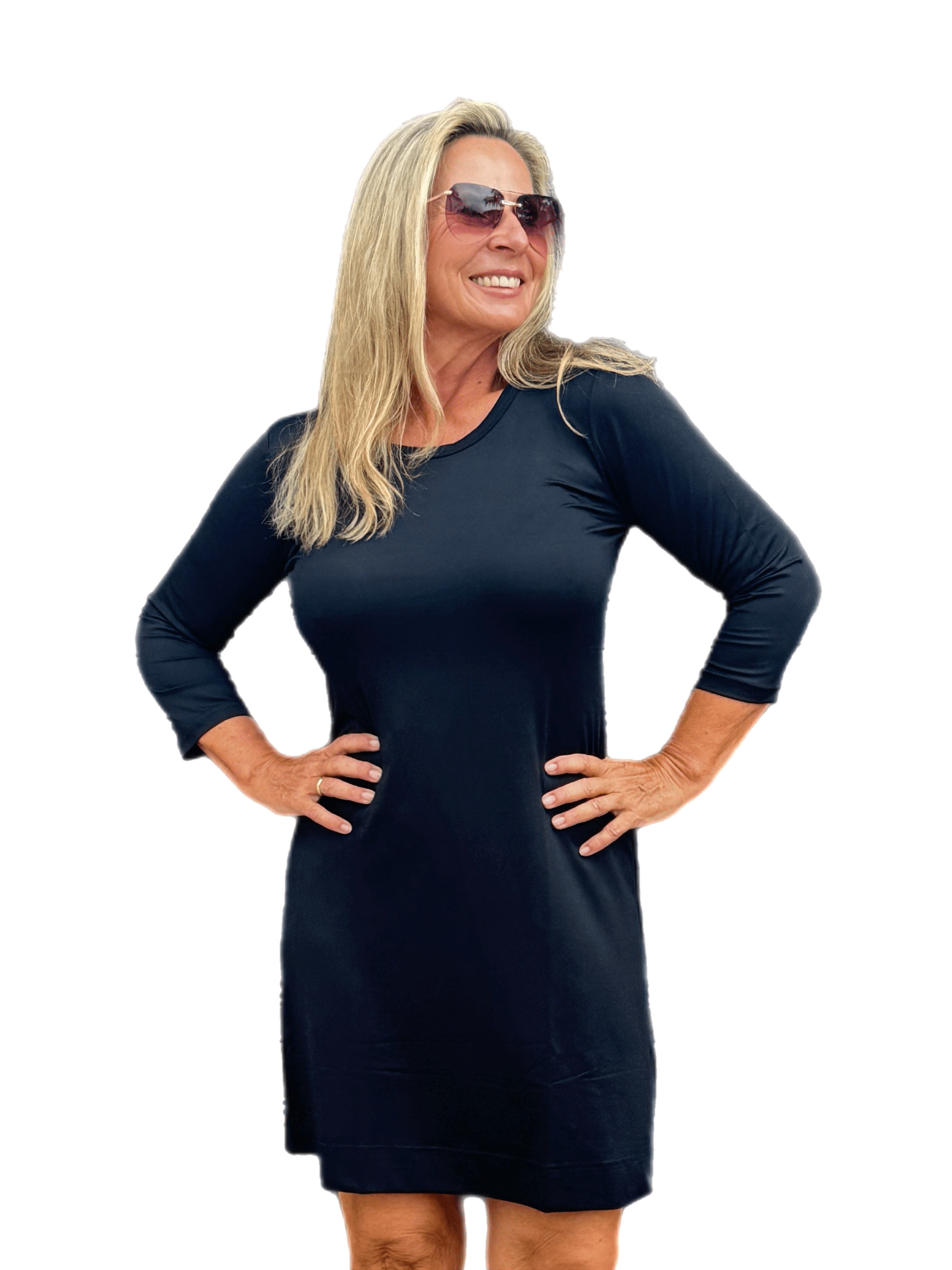 Travel Dress with UPF50+ Black