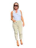 Contemporary Pull - on Capri Stone - Back of the Bay Boutique