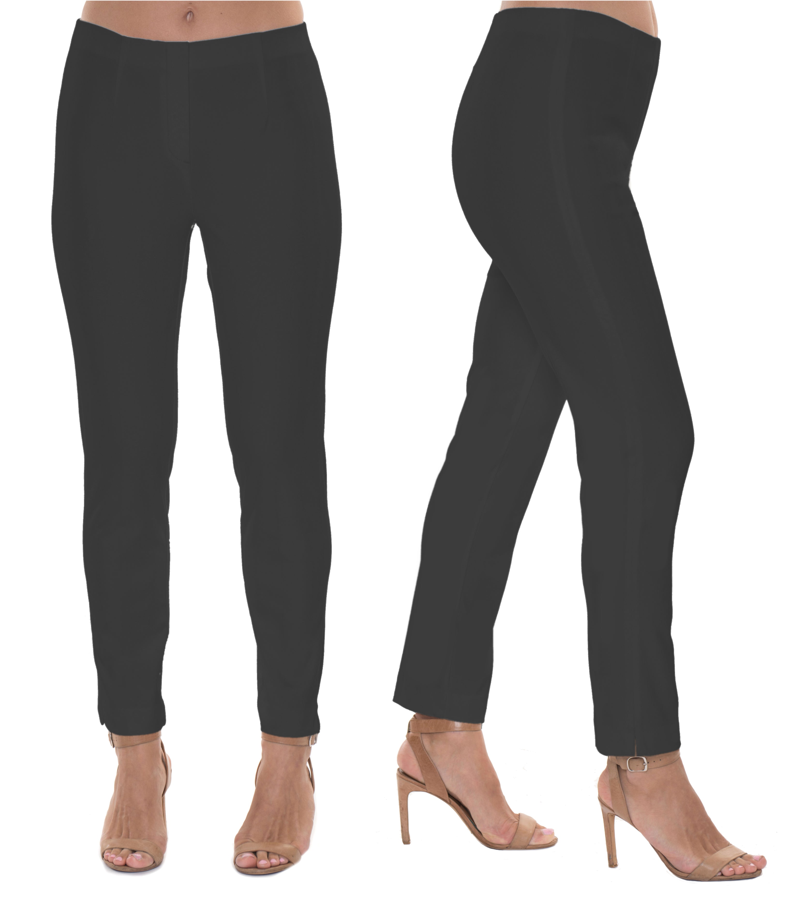 29" Inseam Pull-on Full-Length Pant "Sammy" - Back of the Bay Boutique