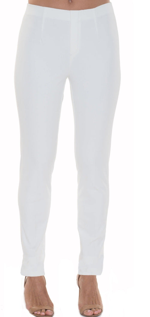 29" Inseam Pull-on Full-Length Pant "Sammy Denim" - Back of the Bay Boutique