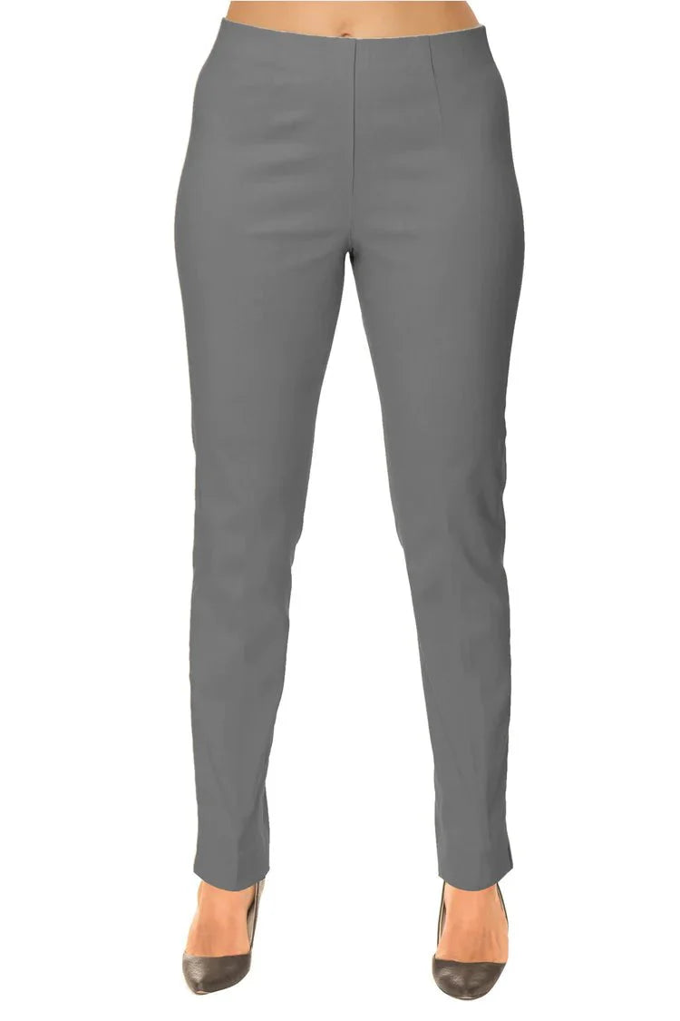 28" Inseam Pull-on Ankle-Length Pant "Sasha" - Back of the Bay Boutique