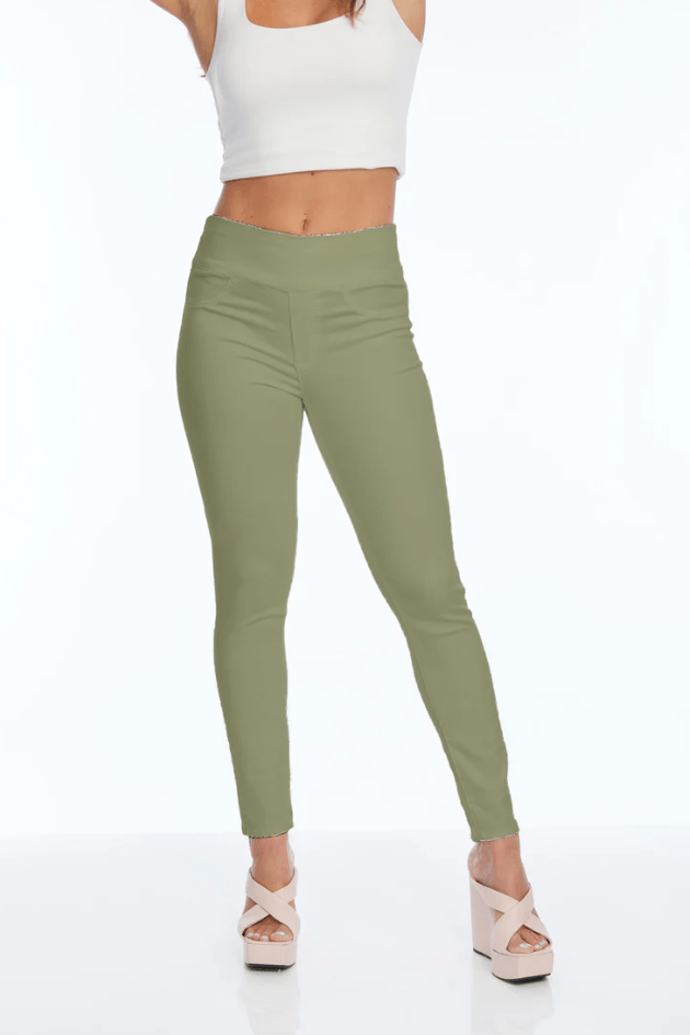 Jane Stretchy Skinny Denim Jean Spring Safari - Back of the Bay Boutique