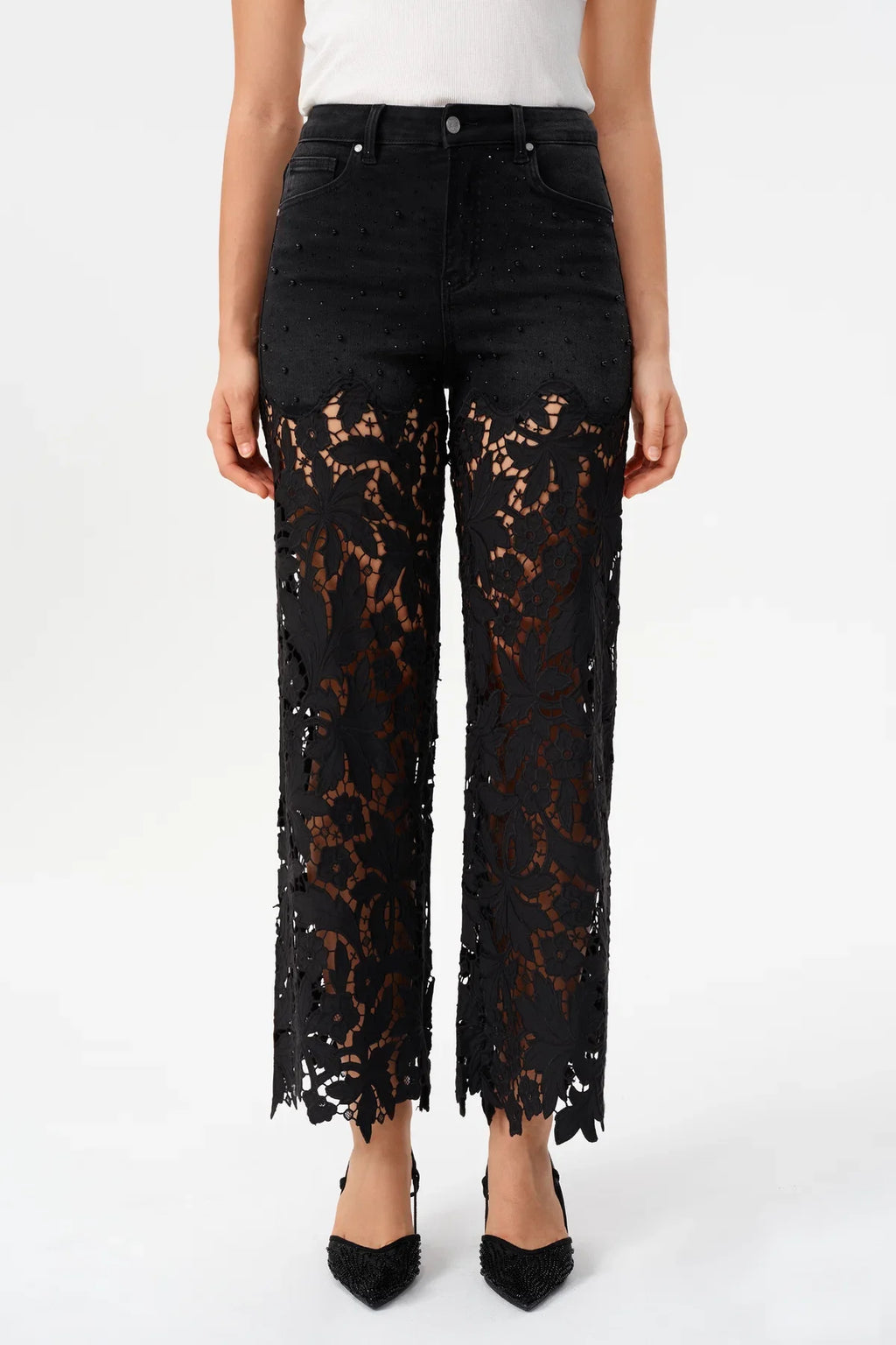 New York 30" Floral Black