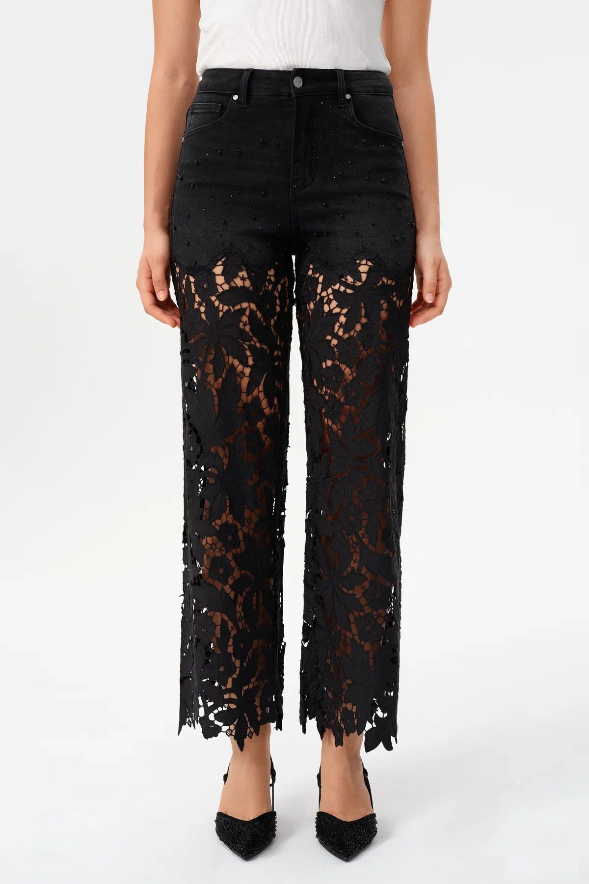 New York 30" Floral Black