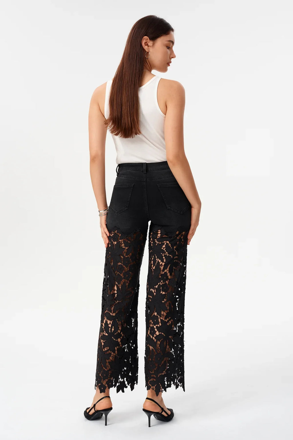 New York 30" Floral Black