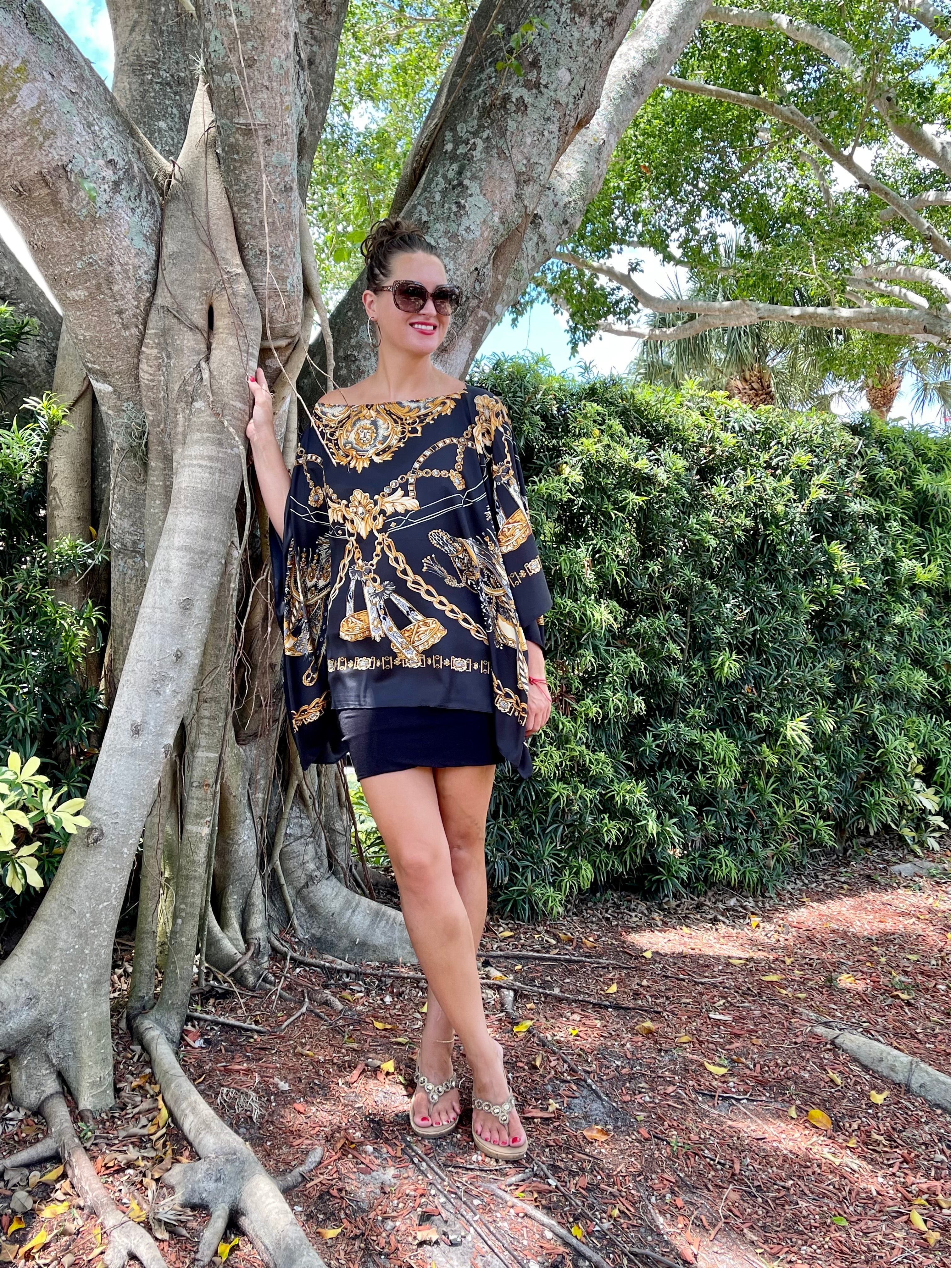Tunic Black - Back of the Bay Boutique