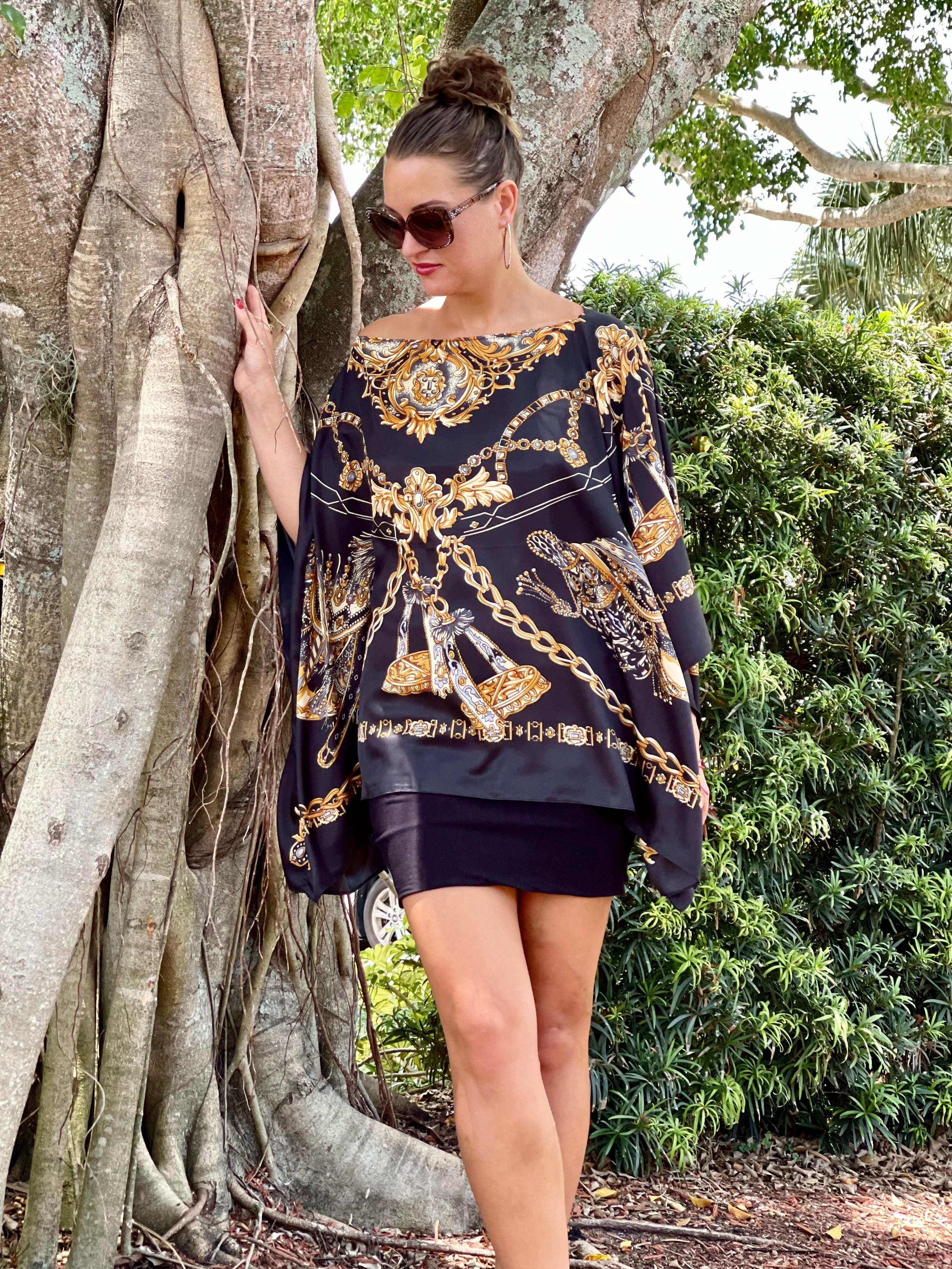 Tunic Black - Back of the Bay Boutique